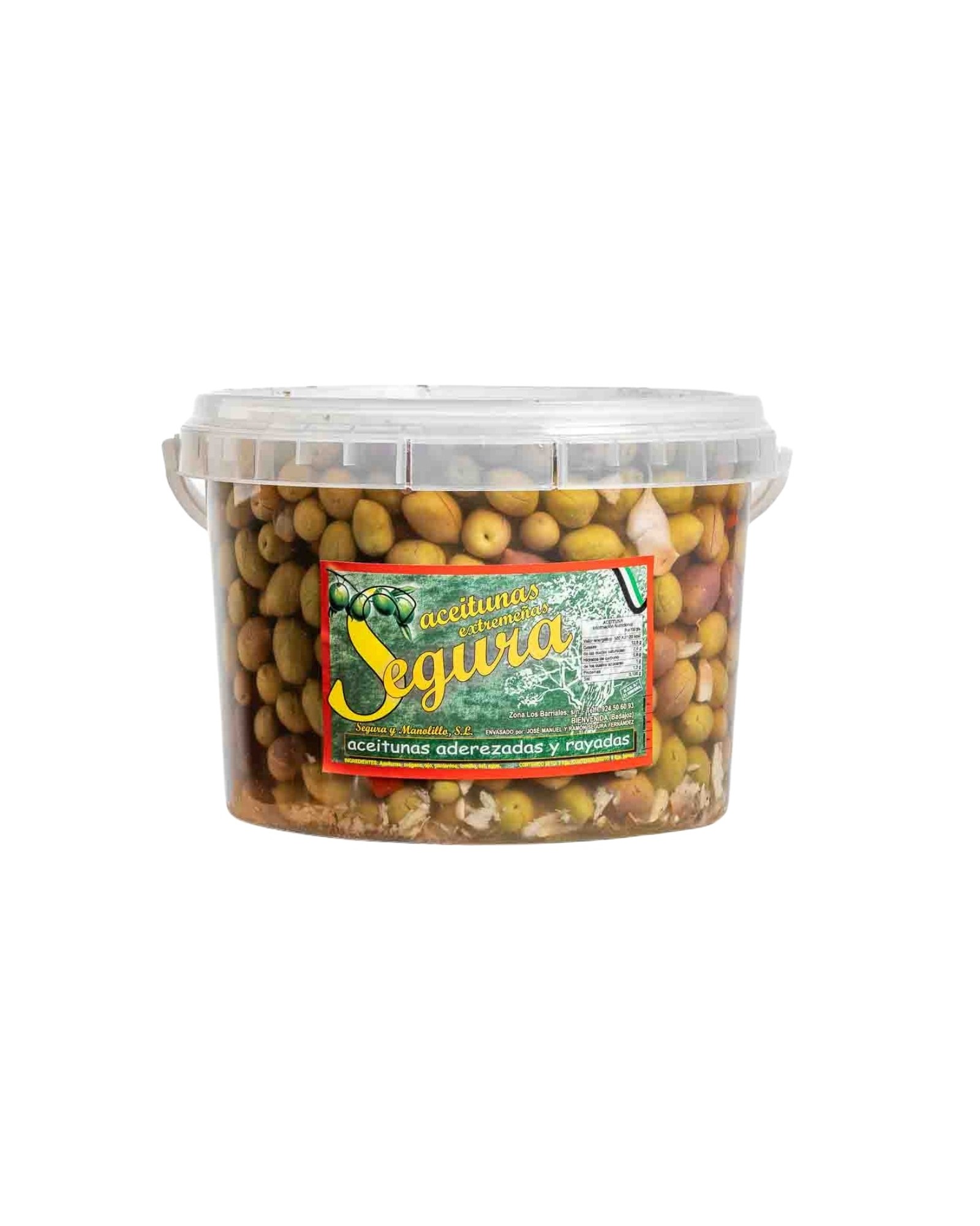 CUBO ACEITUNAS RALLADAS