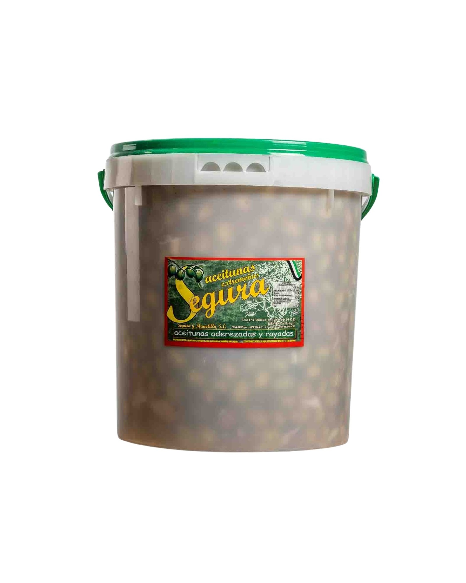 CUBO ACEITUNAS RALLADAS