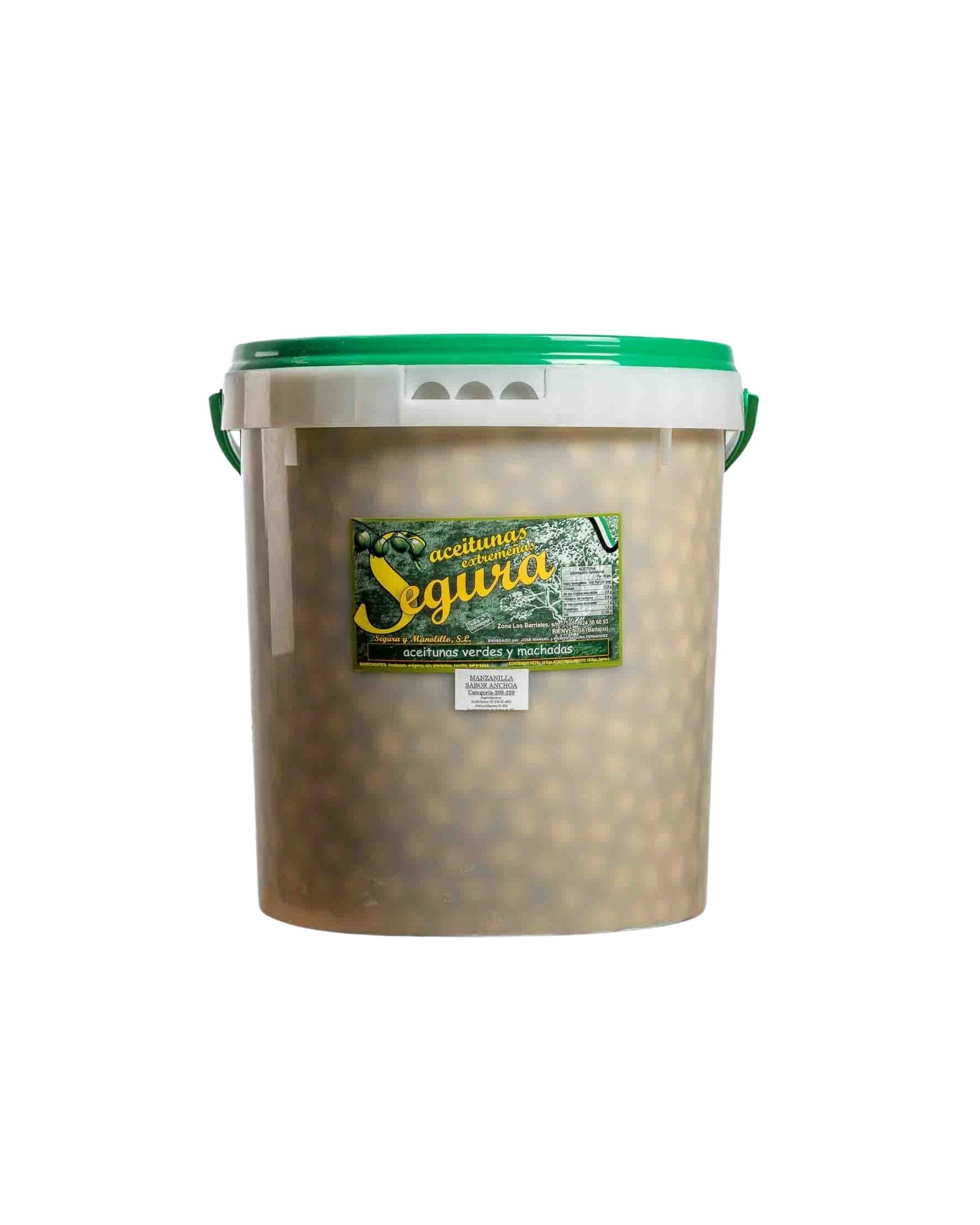 CUBO ACEITUNAS MANZANILLA